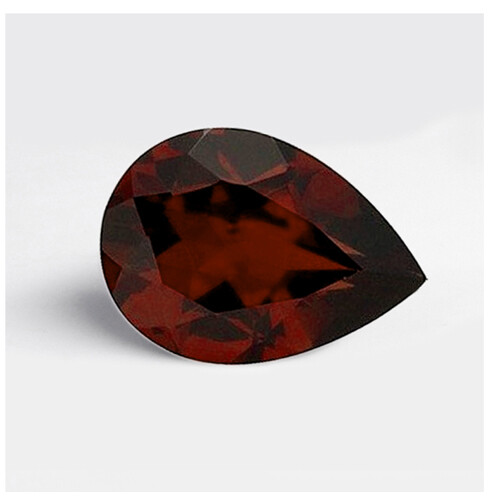 8x6mm pear faceted genuine - 8x6mm,