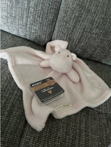 Blankets beyond pink - pink, hippo