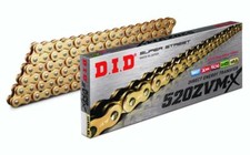 Yamaha XTZ750 Super Tenere 90-98 DID ZVMX Gold X-Ring Chain 520x112 Links
