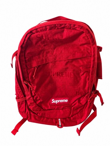 Ss19 supreme backpack red - supreme,