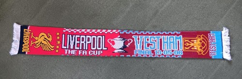 Liverpool west ham scarf - ham,