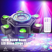 150W RGBW Laser Moving Head LED Stage Lights Beam DMX Club Disco Party DJ Light