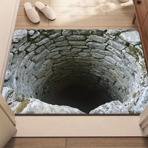 Non slip optical illusion - 3d,