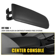 Leather armrest center box - center,