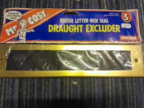 Letterbox draught excluder - letterbox,