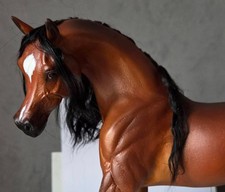 Artist resin model horse