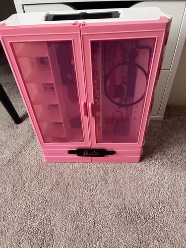Barbie wardrobe carry case - wardrobe,