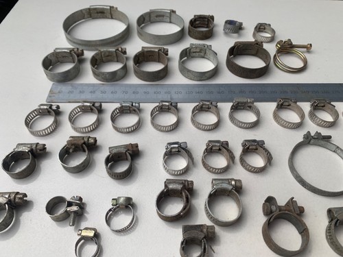 Assorted jubilee clips in - assorted, 42