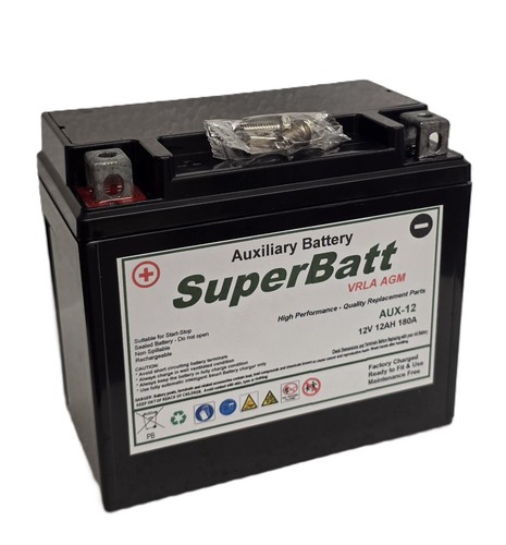 Superbatt aux 12v 12ah vrla - superbatt, aux-12