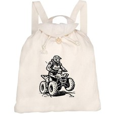 'Amphibious ATV 4 Wheeler' Canvas Rucksack / Backpack (RK00032145)