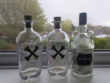 Collection Of 3 Empty Rum