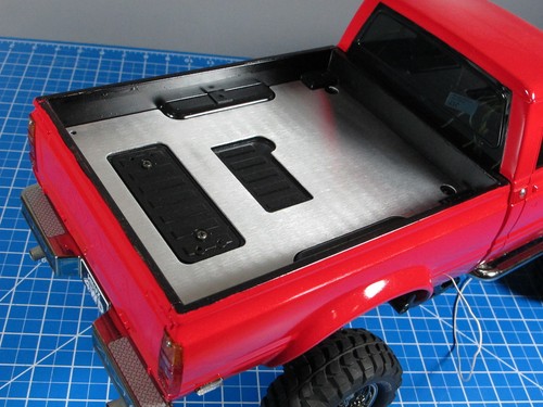 Aluminum bed liner trunk deck - aluminum,