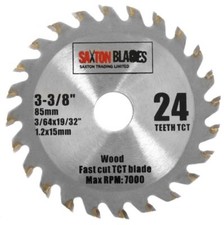 Saxton 85mm x 24T TCT Circular