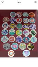 POGS 29 Original Pogs World Pog Federation Knotts Berry Farm Milkcap Mania