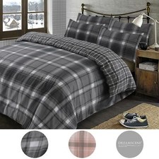 Brushed cotton tartan - cotton, duvet
