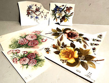 VTG.  Mixed Lot of 6 Flower