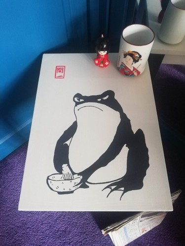Hand painted matsumoto - painted, hoji