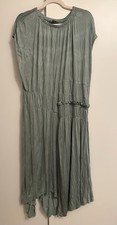 Zara Women's Green Maxi Dress