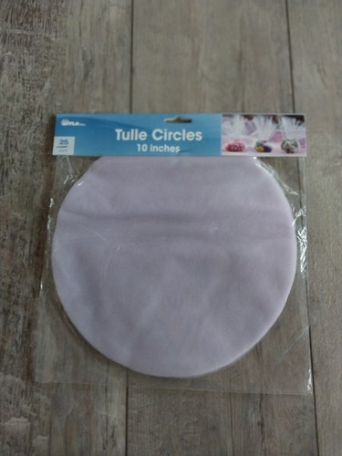 New tulle circles - new, 25