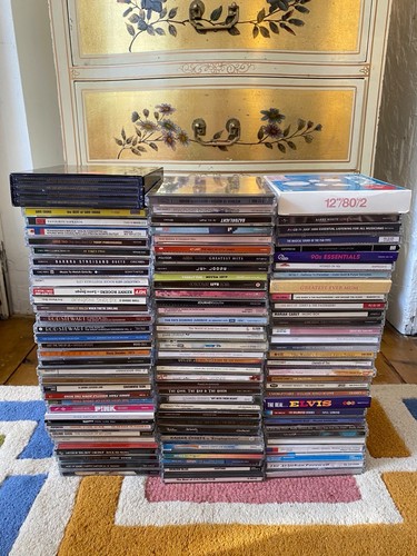 100 cds mixed titles - x, music