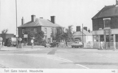 Woodville toll gate island - toll,