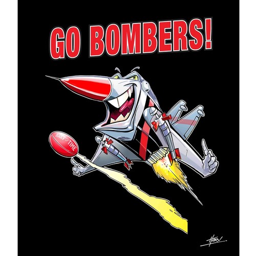 Bombers essendon flannel - go,