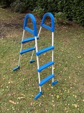 Swimming Pool Metal Plastic double sided Steps for above ground pools