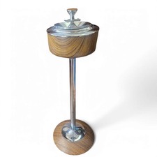 Ash Tray Tall 1930's Retro Art Deco Preloved  See Photo 22" Tall See Photo