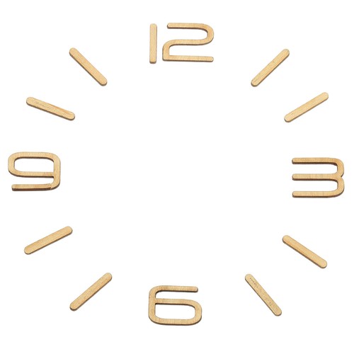 Wooden clock numbers kit for - clock, kit,for
