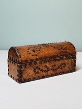 VTG Leather Covered Barrel Top