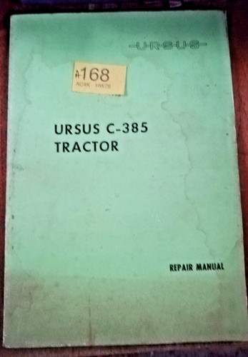 Ursus 385 tractor - tractor, repair