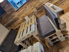 Euro Pallet Sofa Garden Furniture Outdoor Sofa Table Wooden