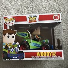 Woody with RC Car Auto Toy Story Disney Pixar POP! Rides #56 Damaged Box
