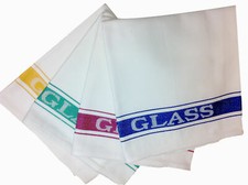 100% Cotton Bar Glass Cloths