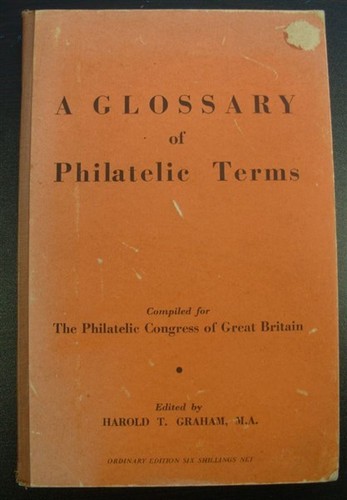 Glossary philatelic terms - of,