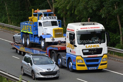 Truck photo 12x8 - truck, lanes