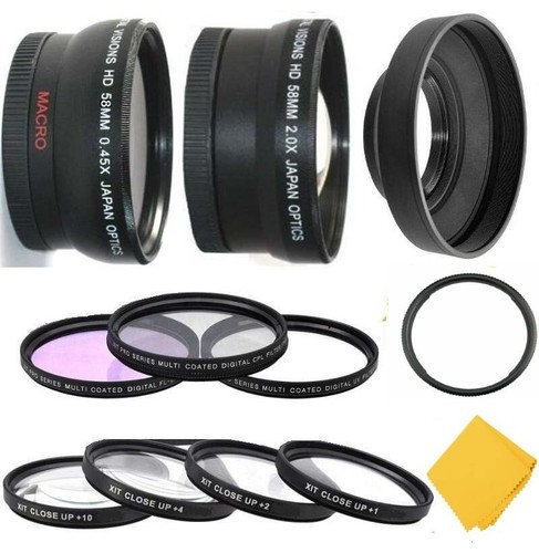 7pc accessory kit for canon - for,