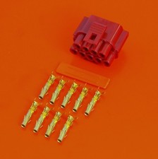 Lucas Rists 9 Way Red Receptacle TTS Series Electrical Wiring Connector Kit 