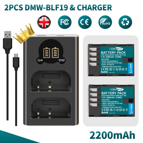 Battery dmw blf19 - 2x, +