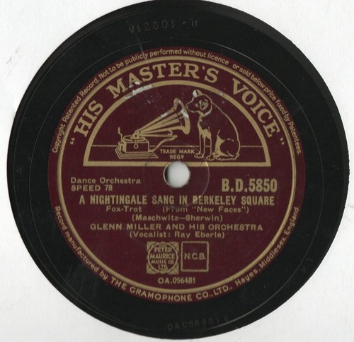 Glenn miller and his - and,
