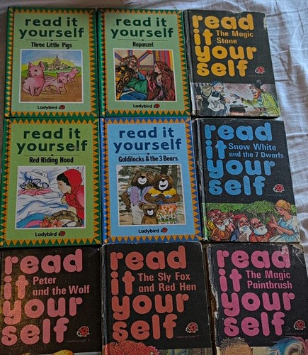 Vintage ladybird read - 9, it
