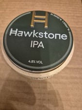 1 Hawkstone Lager Pump Badge For New Style Font Used Pub Man Cave Home Bar 