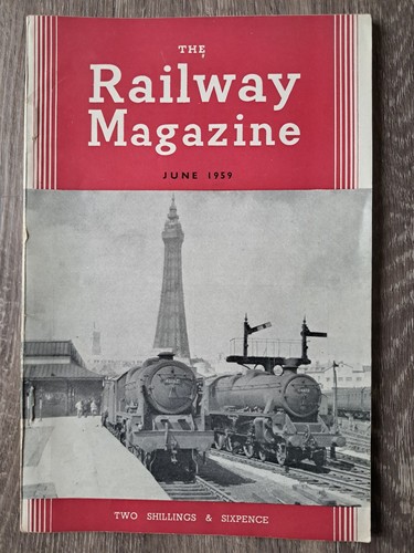 Vintage the railway magazine - vintage, magazine'