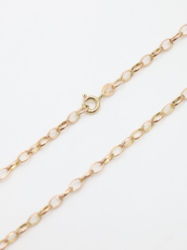 Gold belcher chain 9ct - chain,