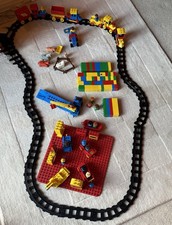  Vintage Duplo train set track cranes animals,figures, vehicles brick bundle 3kg