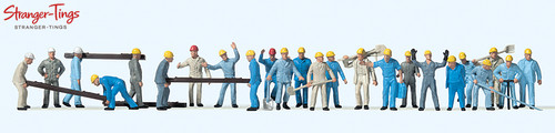 Preiser track workers - preiser,