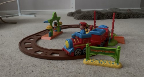 Pre school toy train - train, track