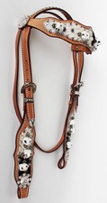 Show tack bridle horse western - show,