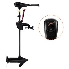 12V Electric Trolling Motor 55LBS Transom Mounted Trolling Motor With 8 Speeds