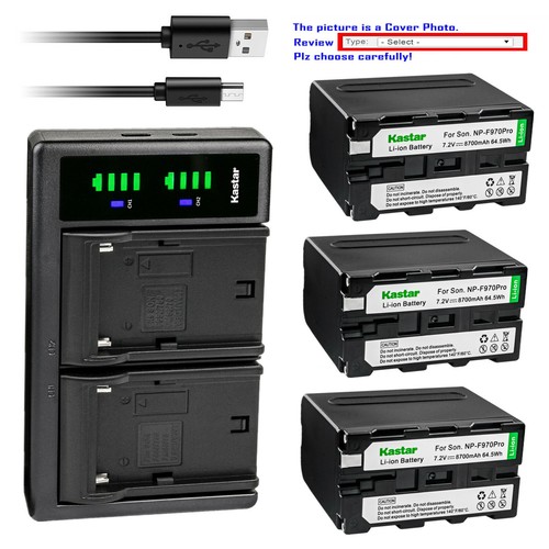 Kastar f970pro battery ltd2 - np-f970pro,